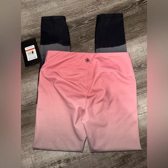 Gaiam x Jessica Biel Ombre Sunset Leggings Size Small NEW - Picture 8 of 9